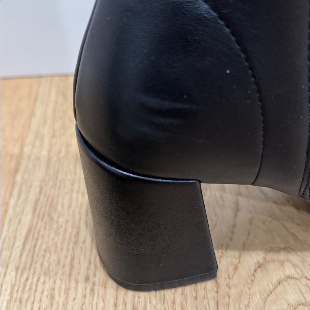 A New Day Pippa stretch faux leather ankle boots Sz 6.5 - Picture 13 of 13